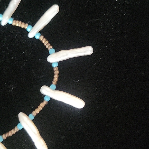 Chan Luu Multi Mix Beaded Tassle Necklace - Picture 3 of 6